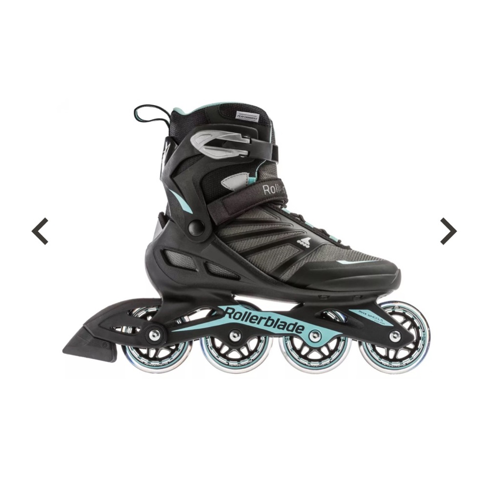 Rollerblade Women's Zetrablade Inline Skates Black and Blue - Picture 3 of 9